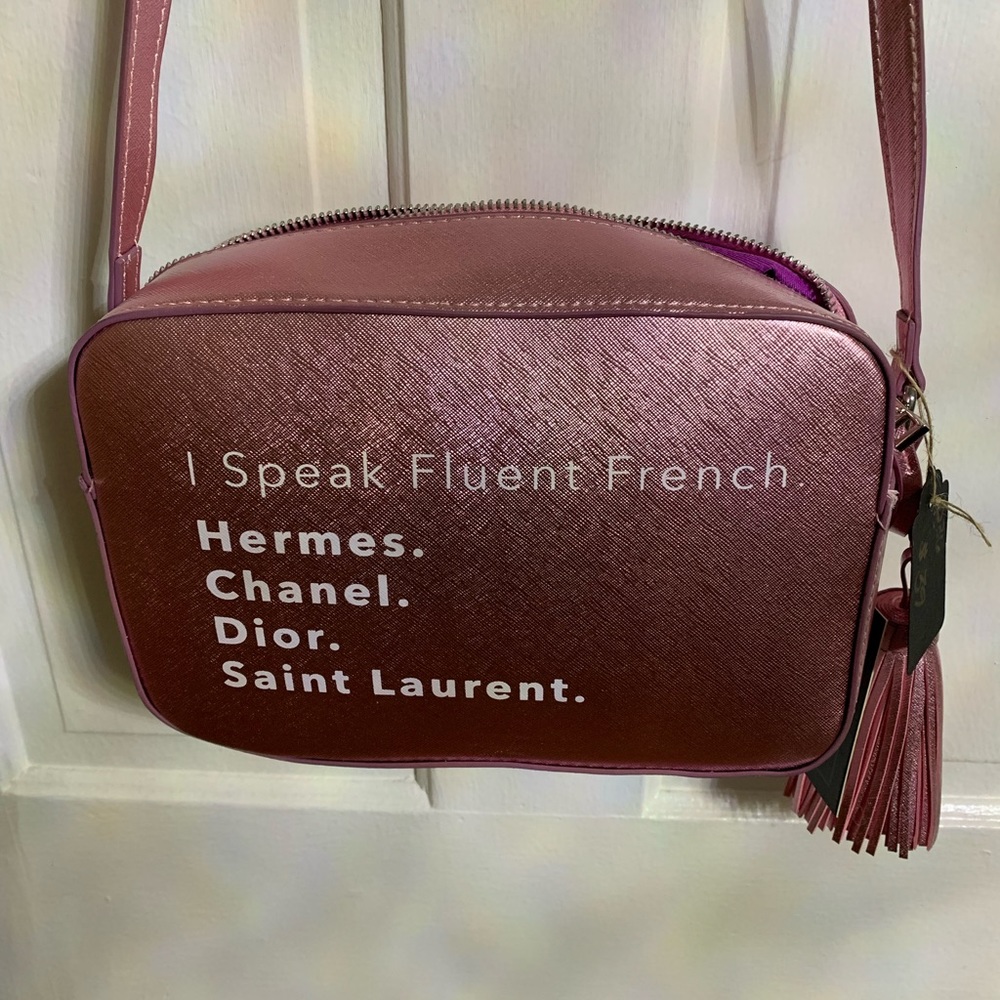 LS Trading Company “I Speak Fluent…” Crossbody Bag